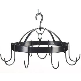 Accent Plus Space-Saving Round Pot Rack